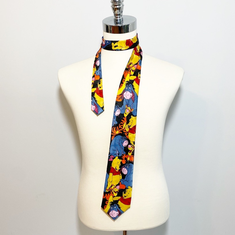 Disney POOH Winnie The Pooh Characters Printed Necktie